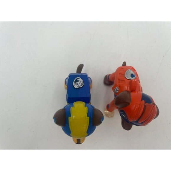 Paw Patrol Light Up Superhero Pups Figures Rocky & Marshall - Picture 8 of 16
